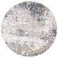 Surya Venice VNE-2304 7"9" Round Denim, Blue and Ivory Area Rug, , large