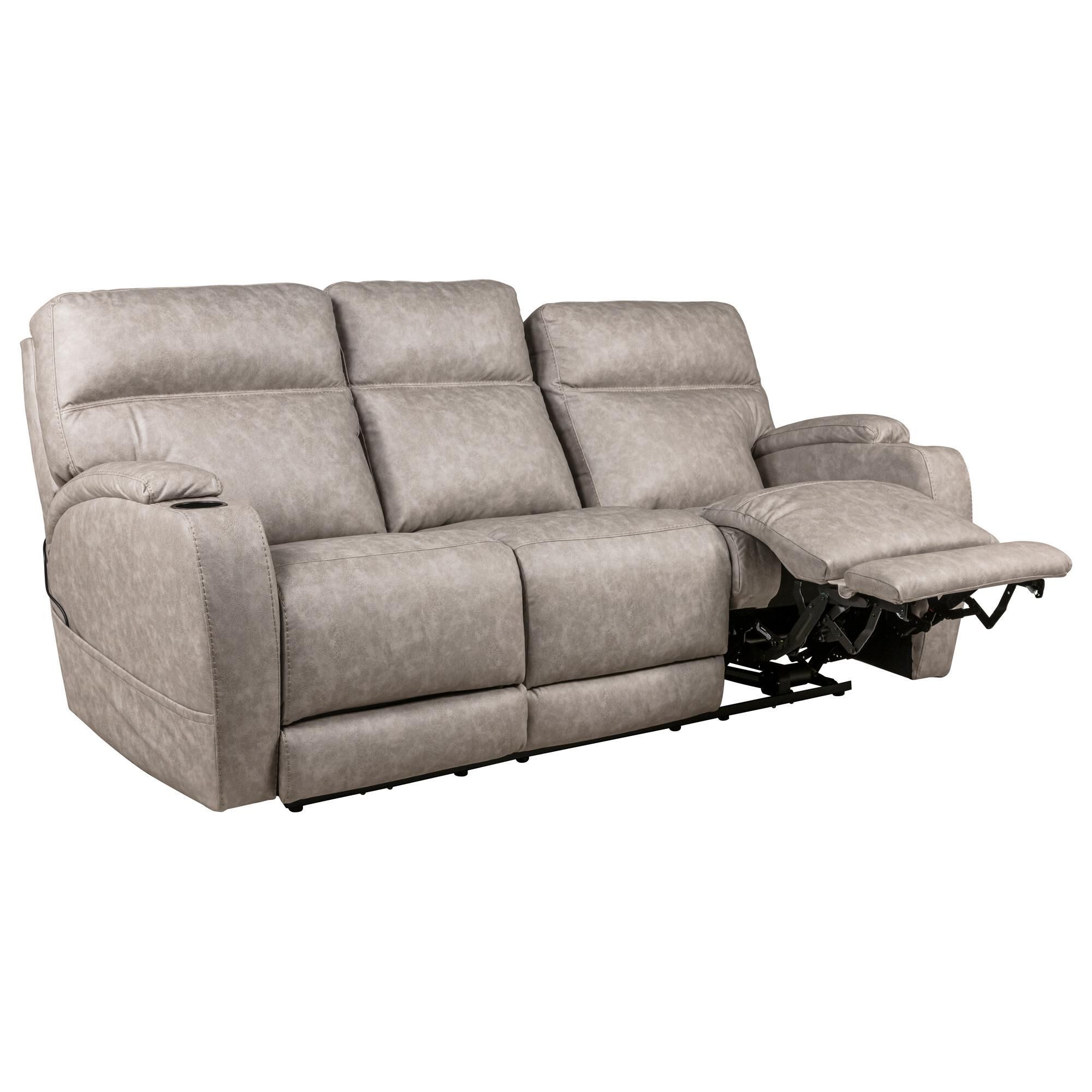 Triple power reclining sofa on sale