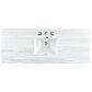 James Martin Vanities Breckenridge 60" Single Bathroom Vanity in Whitewashed Oak with 3 cm Arctic Fall Solid Surface Top and Rectangular Sink, , large