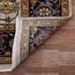 Amer Rugs Antiquity 10" x 14" Camel and Blue Area Rug, , large