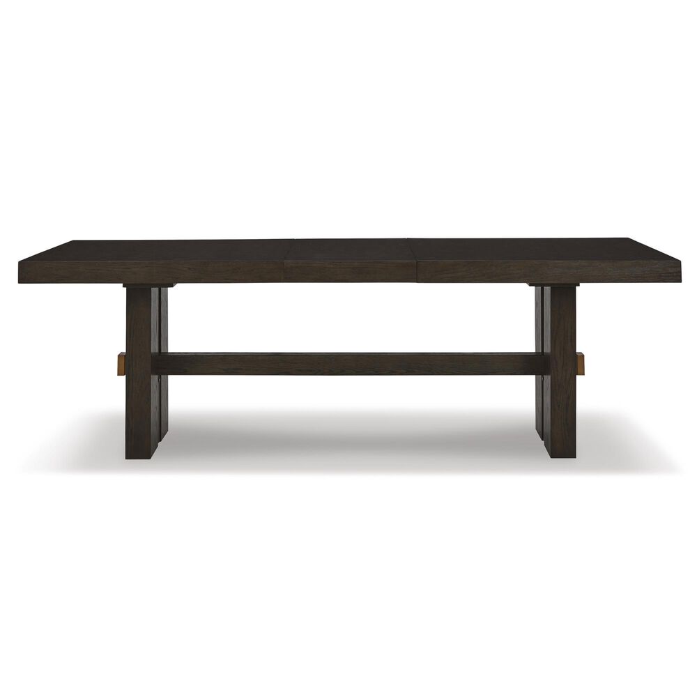 Millennium Burkhaus 72&quot;-90&quot; Dining Table in Dark Brown, , large