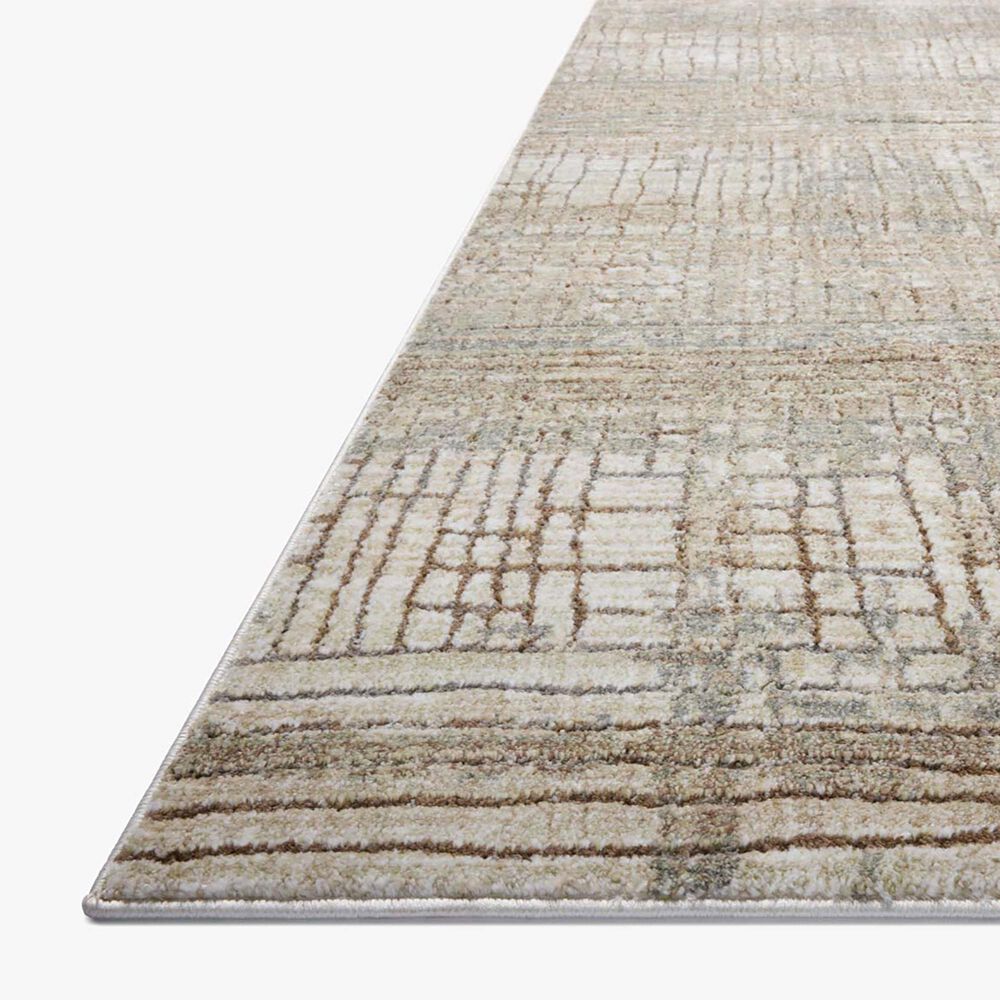 Loloi Wyatt 7&#39;6&quot; x 10&#39; Lagoon and Natural Area Rug, , large