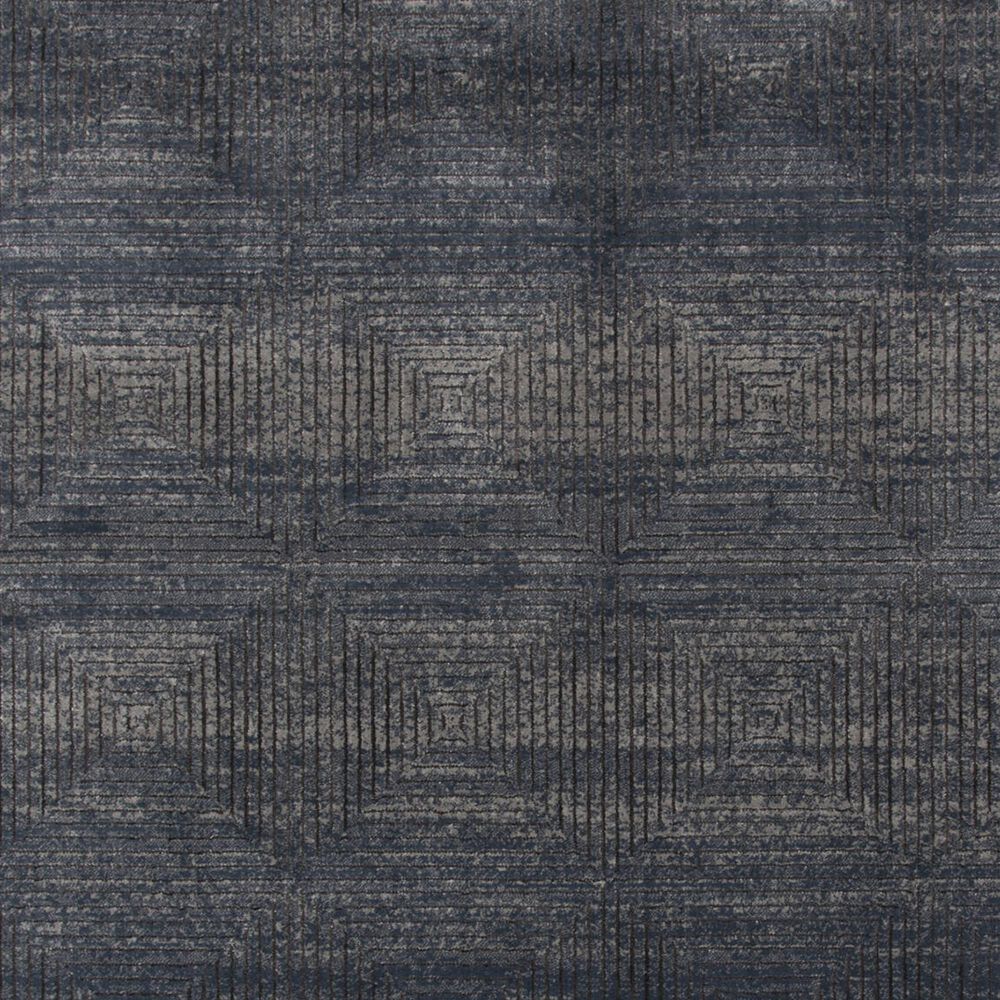 Central Oriental Clearwater Barris 7&#39;10&quot; x 9&#39;10&quot; Gunmetal and Shade Area Rug, , large