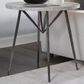Artistica Metal Alfie End Table in Antique Iron, White and Gray, , large