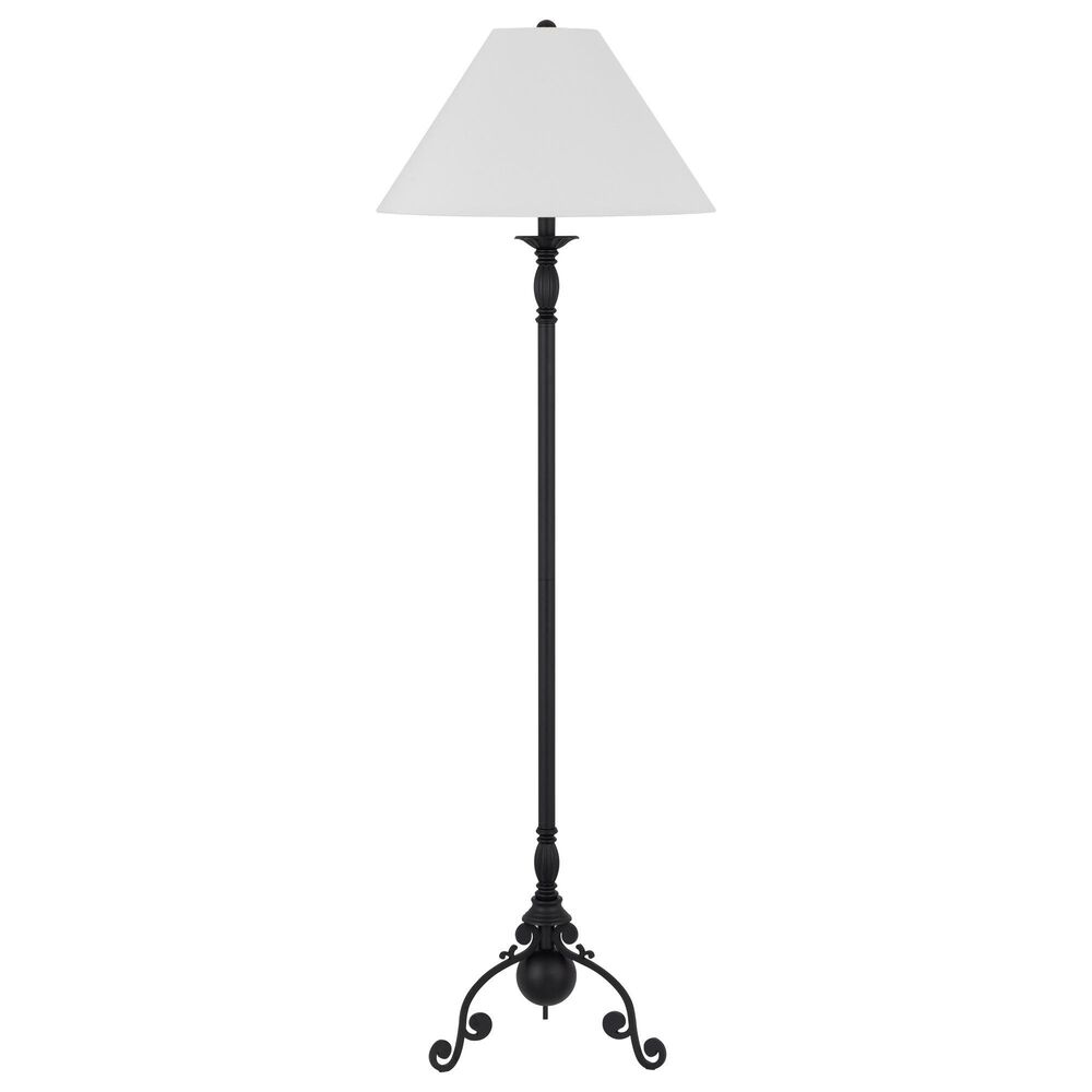 Cal Lighting Ironcrest Floor Lamp in Iron Black, , large