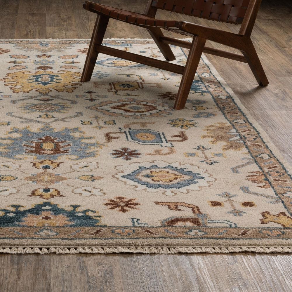 Oriental Weavers Majorca Ivory and Multicolor 8&#39; x 10&#39; Area Rug, , large