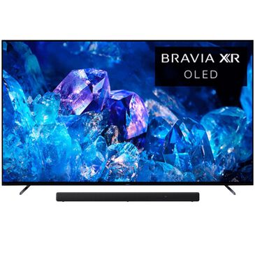 Sony 65" Class BRAVIA XR A80K 4K HDR OLED TV with smart Google TV (2022) + 3.1 Channels Dolby Atmos Soundbar , , large