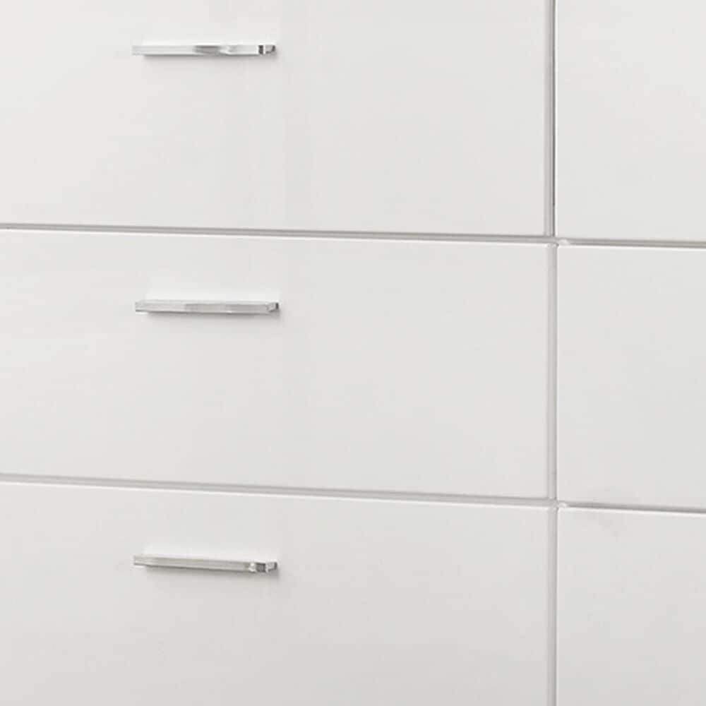 Pacific Landing Felicity Dresser in High Glossy White, , large