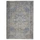 Nourison Starry Nights STN07 9" x 12" Blue Area Rug, , large