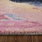 Feizy Rugs Kawai 8" x 10" Pink and Multicolor Area Rug, , large