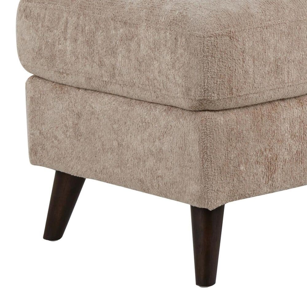 LumiSource Carly Bench Ottoman in Beige, , large