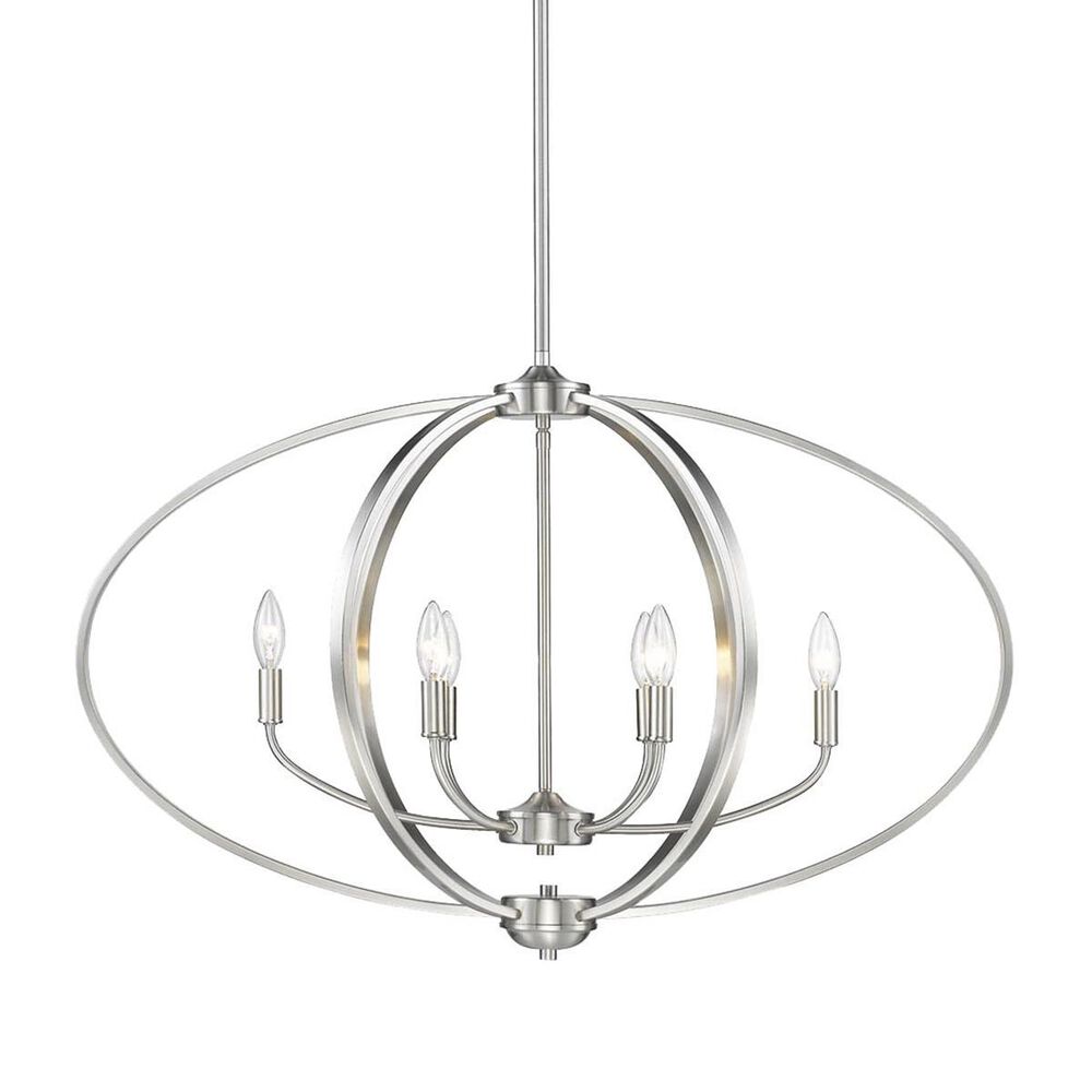 Golden Lighting Colson PW Linear Pendant in Pewter, , large