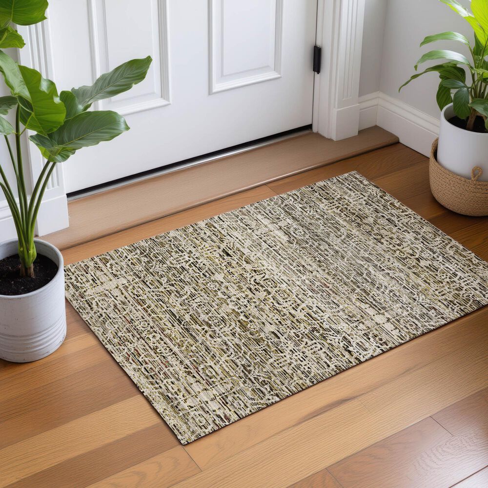 Dalyn Rug Company Vico VC9 Khaki 1'8" x 2'6" Area Rug, , large