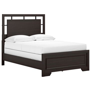 Ashley Covertown Full Panel Bed in Dark Brown, , large