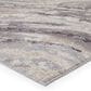 Jaipur Ferris Turtledove, Gargoyle, Frost Gray, Cloud Dancer and White Pepper 8" x 10" Area Rug, , large