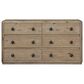Sterling Timber Pagosa 6-Drawer Dresser in Oak, , large