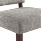 OSP Home Jasmine Accent Chair in Speckled Charcoal, , large