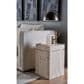 Furniture Worldwide Daxton Accent Table in White Travertine, , large