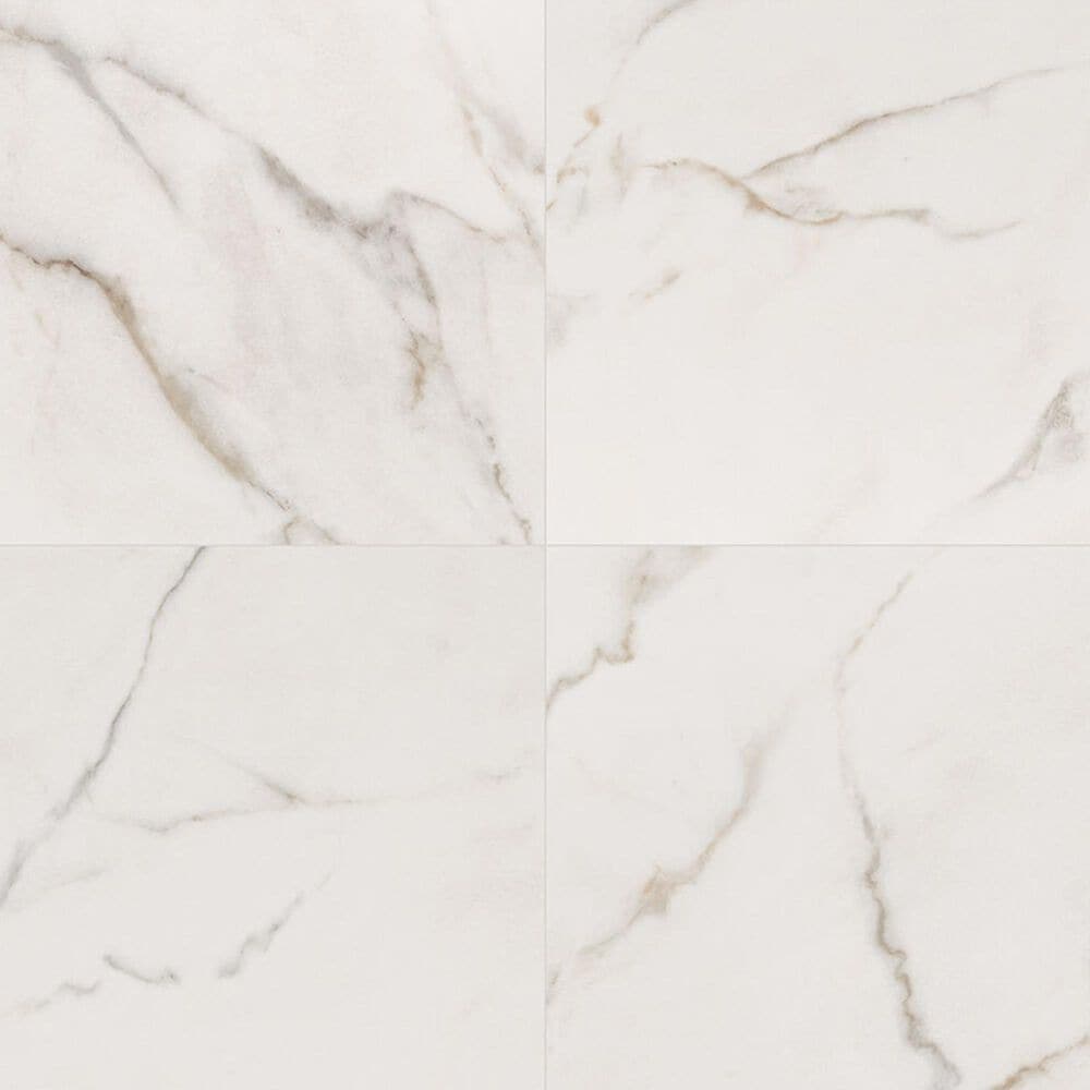MS International Kaya Calacatta Lucca 24" x 24" Polished Porcelain Tile, , large