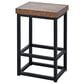 HOMLUX Farmhouse Kitchen Island with Drop Leaf and 2 Stools in Blue, Natural, Black and Rustic Brown, , large