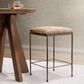 Classic Home Bose Hide Counter Stool in Blonde, , large