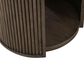Belle Furnishings City View Round End Table in Coffee Bean, , large