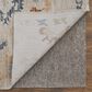 Feizy Pasha 39M8F 2"6" x 7"3" Ivory and Multicolor Runner, , large