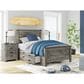 Ashley Frandern Full Platform Bed with Storage in Warm Gray, , large