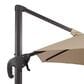 Furniture of America Zora 10" Octagon Double Top Patio Umbrella without Base in Beige, , large