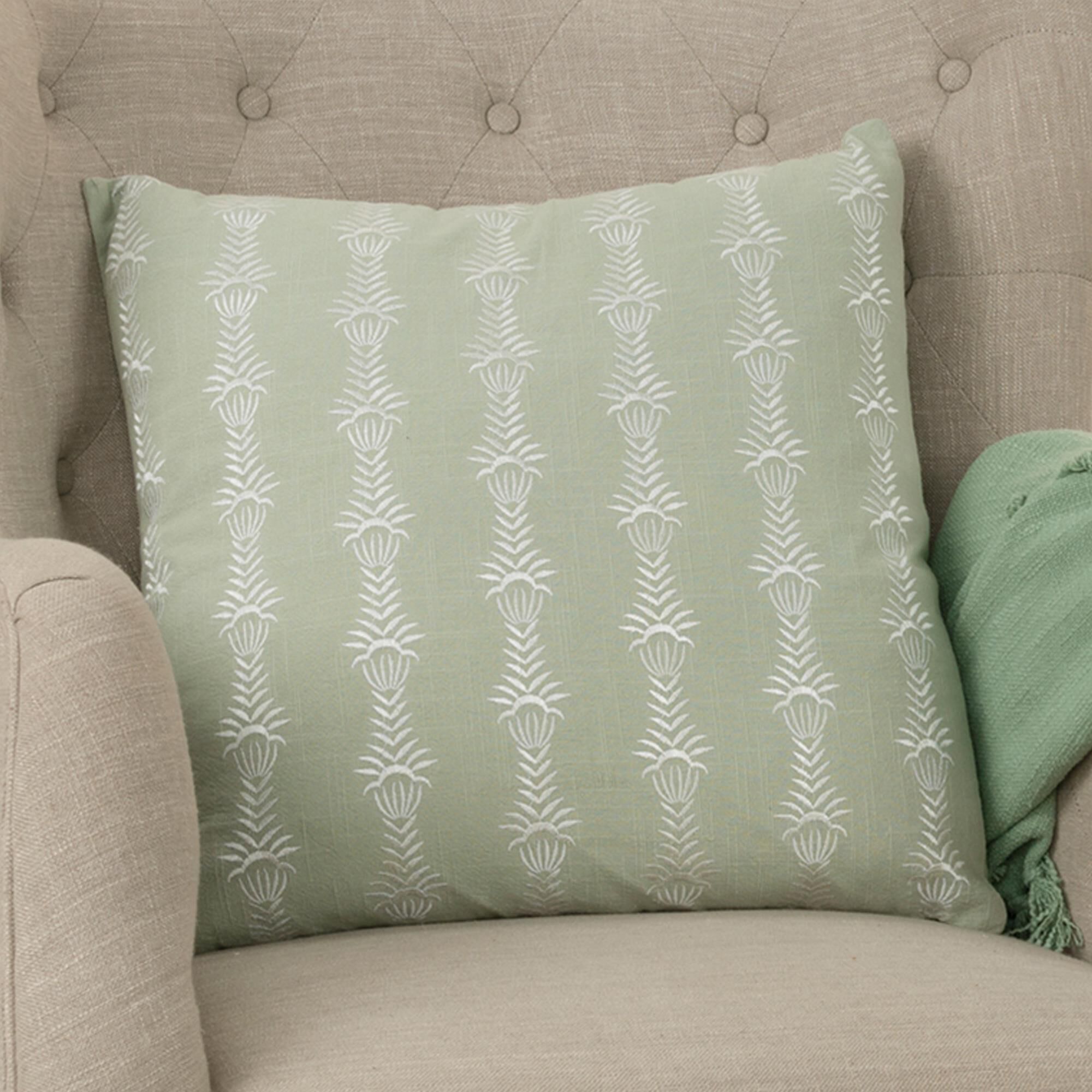 Large green throw pillows hotsell