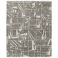 Feizy Sutton 5"6" x 8"6" Pewter and Green Area Rug, , large