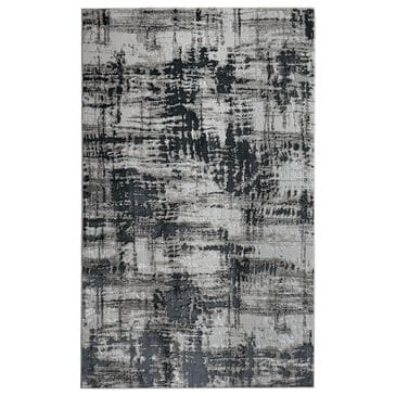 Feizy Micah 3"11" x 6" Black Area Rug, , large