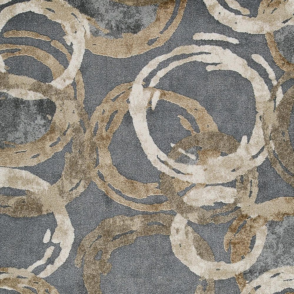 Ashley Faelyn 7&#39;10&quot; x 9&#39;10&quot; Gray, Brown and White Area Rug, , large