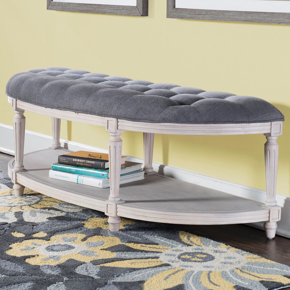 Parkerville Furniture Line Accent Bench in Charcoal, , large