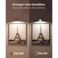 HOMLUX Tap Control Wall Light in Black (Set of 3), , large