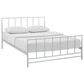 Modway Estate Queen Platform Bed in White, , large