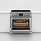 Fisher & Paykel 36" Professional Dual Fuel Range with Natural Gas in Stainless Steel, , large