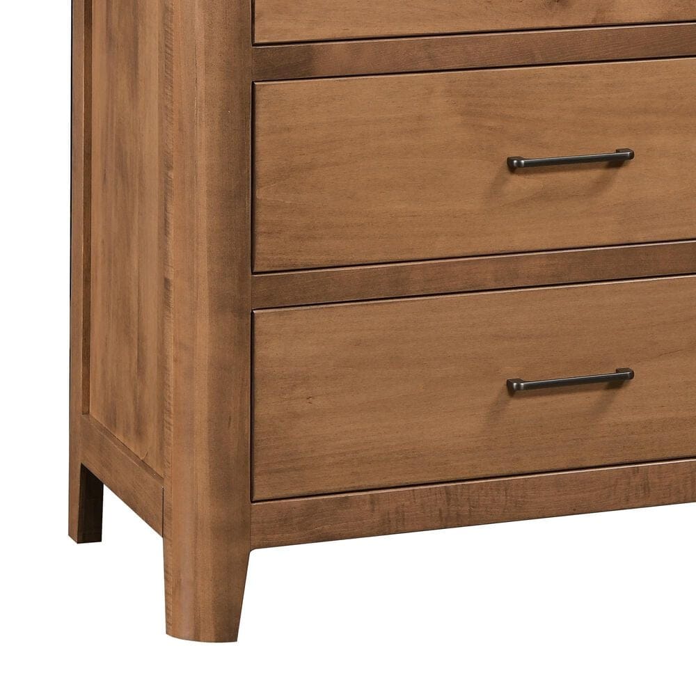 Briarwood Restful Retreat 8 Drawer Dresser and Mirror in Iced Coffee, , large