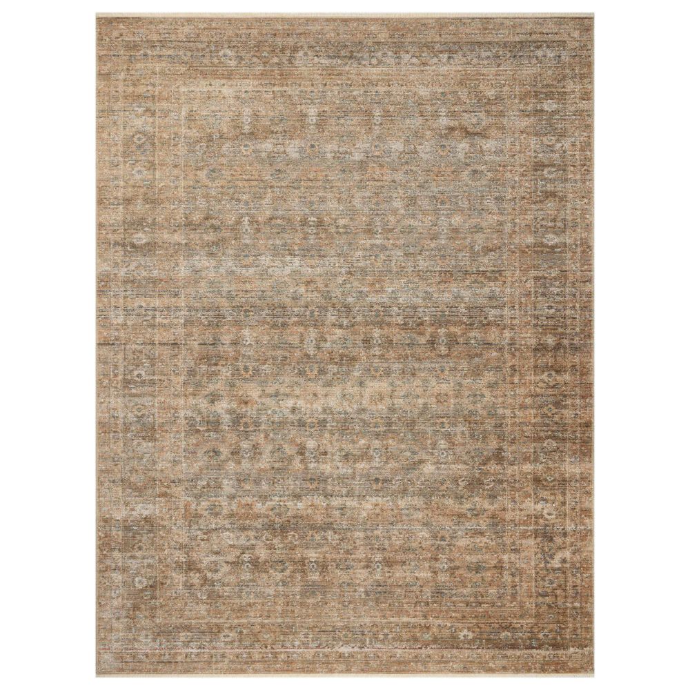 Amber Lewis x Loloi Molly Gold and Blue 9"6" x 13"6" Area Rug, , large