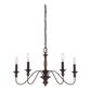 Quoizel Holbrook 5 Light Chandelier in Tuscan Brown, , large