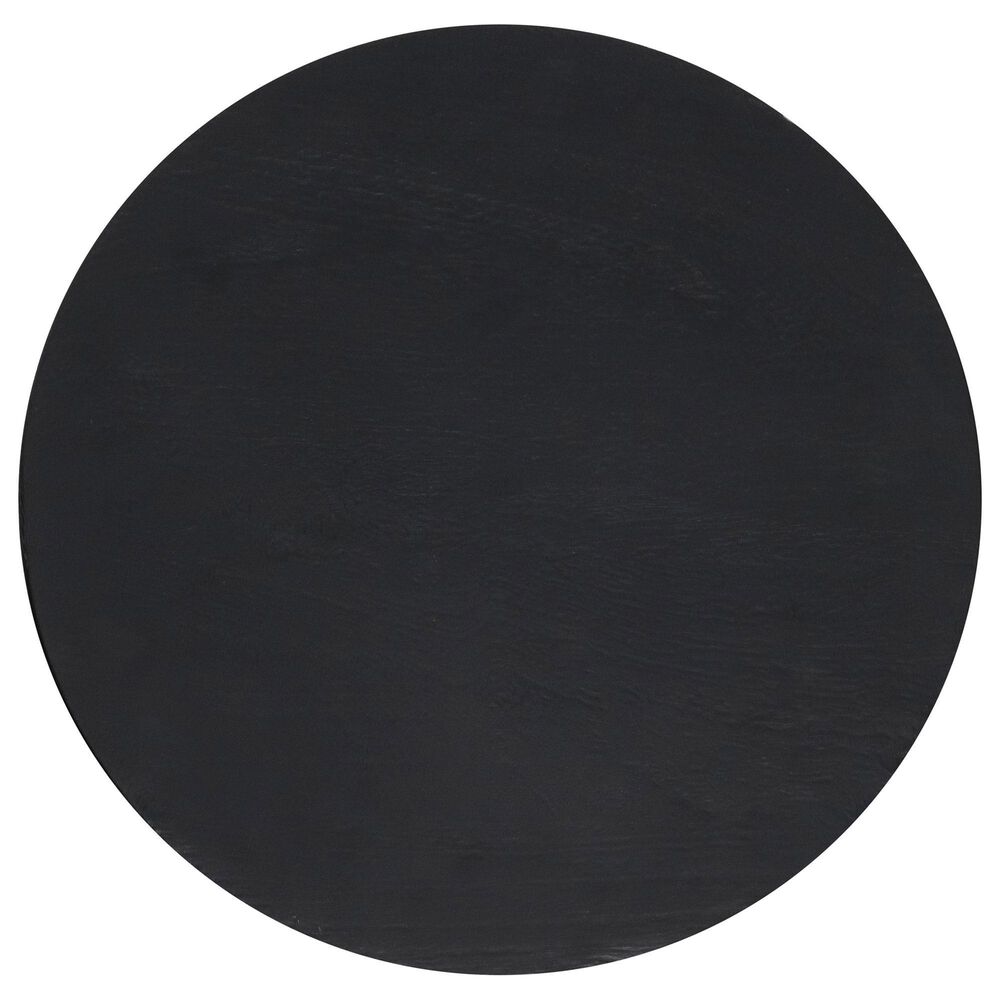 Zuo Modern Sage Table Stool in Matte Black/Black, , large