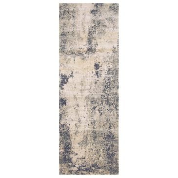Loloi Teagan TEA-07 2"8" x 7"6" Natural and Denim Runner, , large