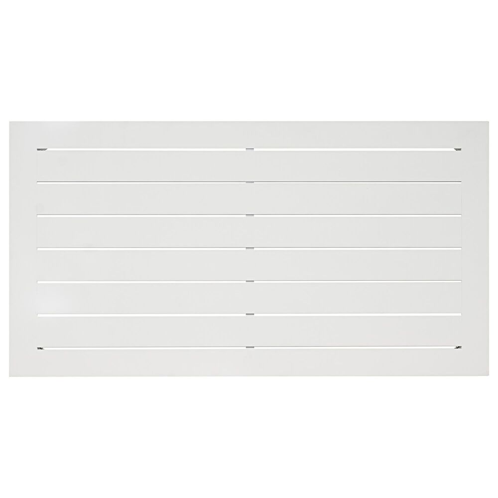 Linon Home Decor Claiborne Rectangular Coffee Table in White, , large