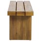 Hearth and Haven Nahanni Outdoor Bench in Natural, , large
