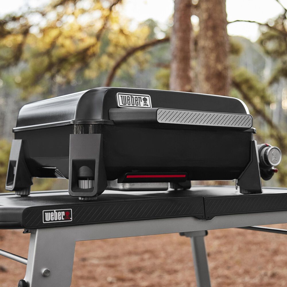 Weber Slate 28" Liquid Propane Gas Grill in Black, , large