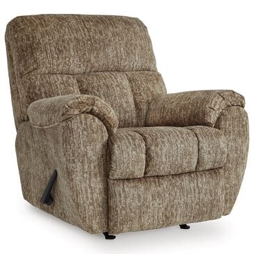 Ashley Stayfish Manual Rocker Recliner in Taupe, , large