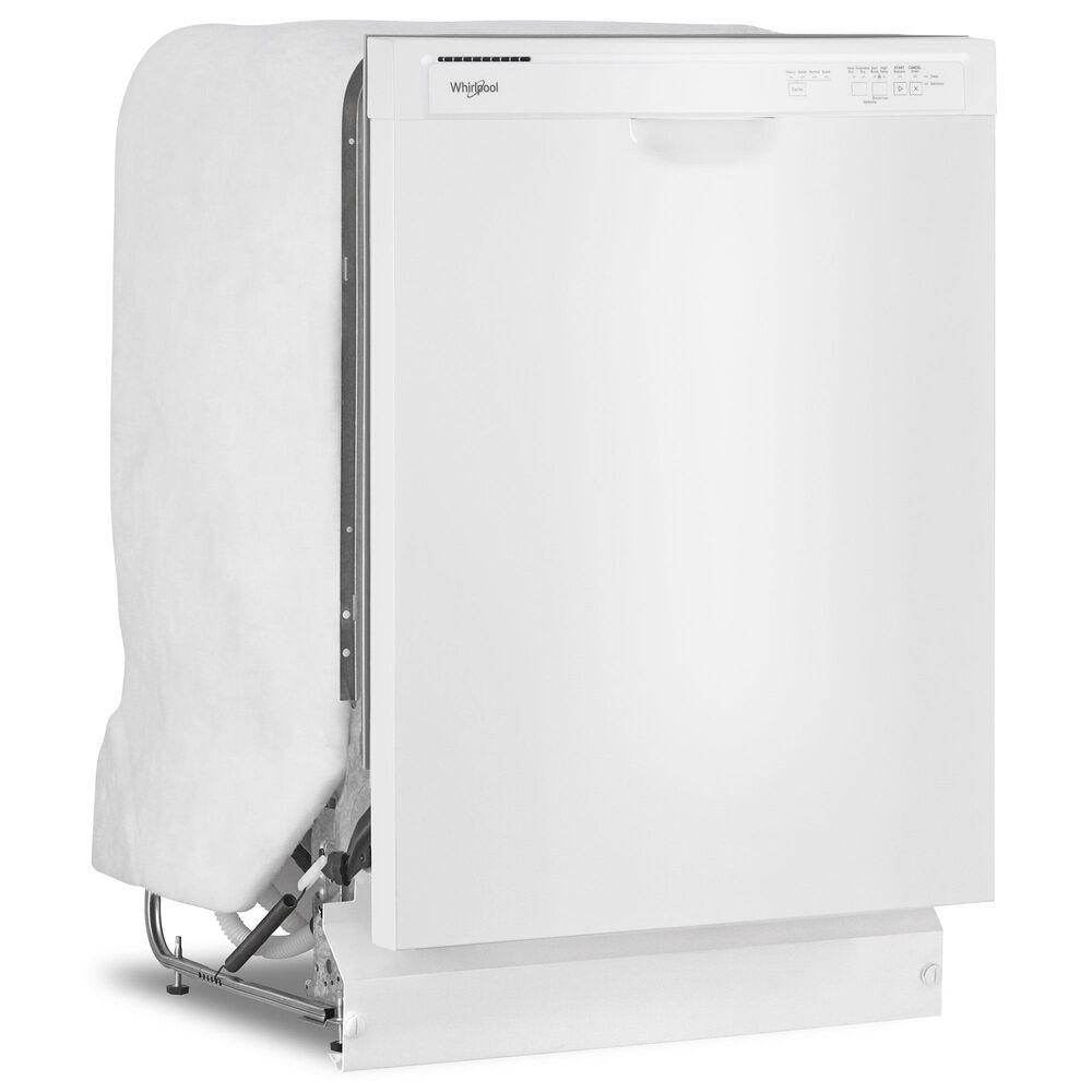 Whirlpool 24&quot; Built In Dishwasher with Boost Cycle in White, , large