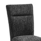 Modern Market Contemporary Dining Side Chair in Black Upholstery, , large