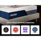 Nectar Luxe Memory Foam 5.1 Medium Plush Queen Mattress, , large