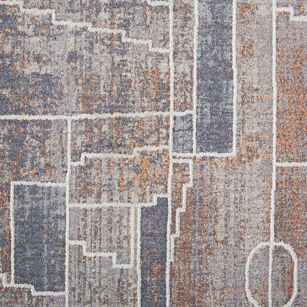Feizy Francisco 4&#39; x 6&#39; Blue and Multicolor Area Rug, , large